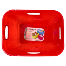 KEYWAY 聯府 大柔美衣物籃 PA-20 45L, 顏色隨機