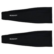 Reready 活力運動髮帶 2入, 1個, 黑色 + 黑色