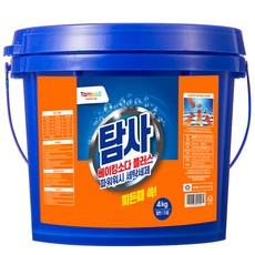 Tamsaa Power Wash小蘇打強力淨垢洗衣粉 一般/滾筒洗衣機兼用, 4kg, 1桶
