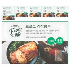 FROG CLEAN SMART 收納保鮮袋, 中(約10顆), 10張, 12盒