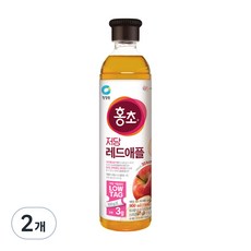 Hongcho 紅醋 紅蘋果 低糖, 900ml, 2個