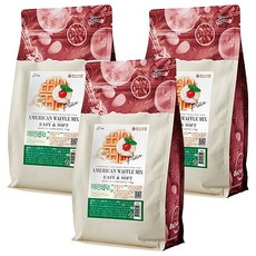 브레드가든 뉴욕 스타일 와플믹스, 1kg, 3개