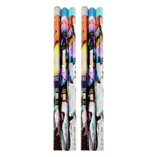 ULTRAMAN 超人力霸王 雅克 大三角鉛筆3件組 2B, 2包, 多色