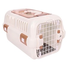 Dingdong Pet 寵物雙開式提籠/外出籠, 白色, 1個