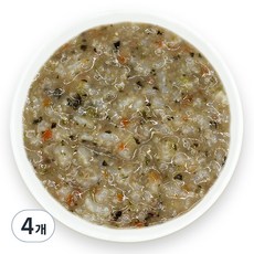 짱죽 실온이유식 9개월부터 중기 죽2, 한우소고기버섯죽, 4개, 160g