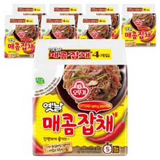 오뚜기 옛날매콤잡채 봉지 77.5g, 32개