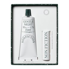 NONFICTION GENTLE NIGHT 護手霜 + 純素護唇膏 雙件組, 1套