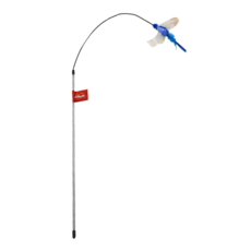 PetBest 花花世界40型彈力逗貓棒 - 蜻蜓, 1支