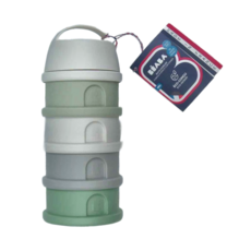 BEABA 奶粉食物 4層儲存盒 - 鼠尾草綠, 1個