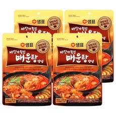 샘표 바닷가횟집 매운탕 찌개양념, 140g, 4개
