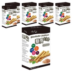 Smile 99 纖莉子 藜麥好棒 黑芝麻, 單支鋁箔單獨包裝, 非油炸烘焙配方, 無人工香料/無人工色素/無防腐劑, 150g, 6盒