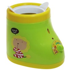 SIMBALION 雄獅 多功能奶瓶 母乳恆溫加熱器, 奶油獅 綠色, 1台