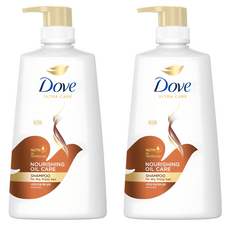 Dove 多芬 滋養油護洗髮精, 680ml, 2個