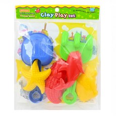 Donerland 沙灘玩具模型 戶外室內皆適宜 包含6個主題模具, 1包