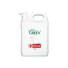 GREEN 綠的潔手乳 含PCA-NA保濕因子和羊毛脂 有效抗菌, 3800cc, 1桶