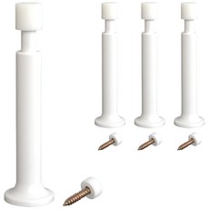 五金之海 B型門擋 白色, 4個