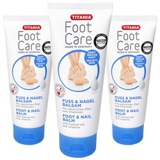 TITANIA 足部與指甲修護霜, 100ml, 3個
