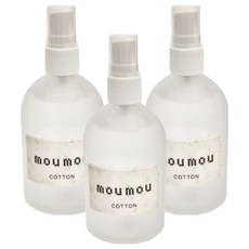 DAIKO 大香 moumou 織物芳香噴霧, 棉花香, 100ml, 3瓶