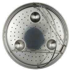 WMF 不鏽鋼有孔蒸盤加腳架 #0789426030 22cm 316不鏽鋼, 1個