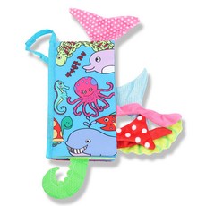 寶寶沙沙響尾巴布書 海洋動物尾巴, DODOKO