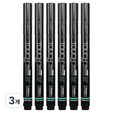 터치 오펙 불투명 과슈 마카 파인 JADE GREEN 6p, 3개, 1색
