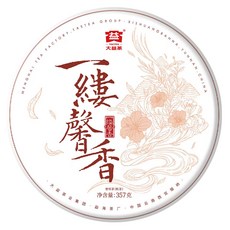 Taetea 茶有大益 普洱茶 一路亨香, 1個, 1入, 357g