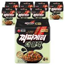 짜파게티 더 블랙 116g, 32개
