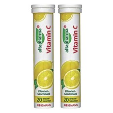 altapharma 維生素c發泡錠飲品(檸檬口味) 80g, 20片, 2入
