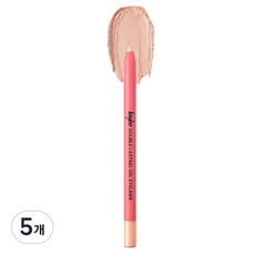 keybo Double Lasting眼線膠筆 0.5g, 5個, 奶油香草