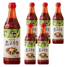 Haepyo 淳昌宮 酸甜清爽醋辣椒醬, 1kg, 6個