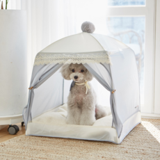 WOLFLAUNCH 毛球寵物帳篷, 淺灰色