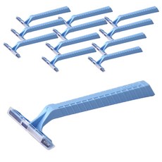 Blue Market 一次性手動雙剃須刀 藍色, 12個, 1件