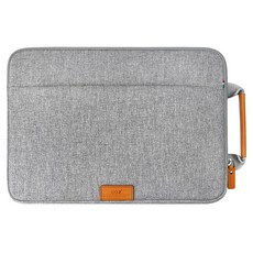 COZi Stand Brief 13吋 4合1支架電腦包 適用於MacBook Air/Pro/iPad Pro 防潑水 防撞 吸震和防刮功能, 迷霧灰, 1個