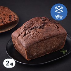 한스케익 리얼 초코 파운드 (냉동) + 쇼핑백, 300g, 2개