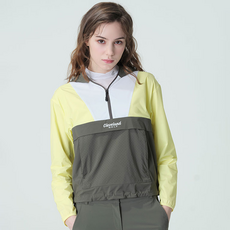 Cleveland GOLF 女式高爾夫混色梭織平紋夾克套頭衫短風衣 CGKWJK1048