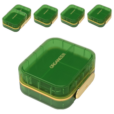 Lead home 便攜式一週藥盒, 6個