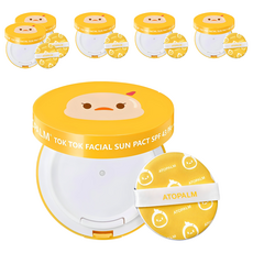 아토팜 유아용 톡톡 페이셜 선팩트 SPF43 PA+++, 15g, 6개