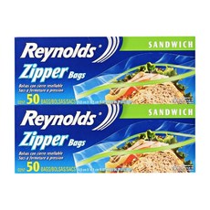 Reynolds 夾鏈袋 50入, 小(S), 2個, 50件