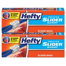 Hefty 冷凍用滑動站立式夾鏈袋 10入, 2個, 10個, 大(L)