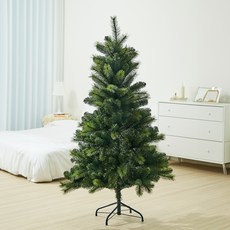 크리스마스 PVC 무장식 트리 + 니들 세트, 혼합색상, 트리(150cm)