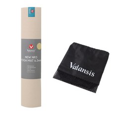Valansis NEW NR3 瑜珈墊, 雪花米色, 1個