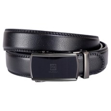 jk valencia 男士牛皮西裝自動扣皮帶 扣頭5設計 VCSN-10