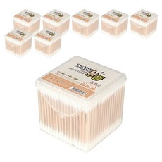 가성비으뜸 프리미엄 멸균 사각 우드 면봉, 300개입, 8개