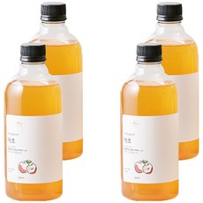 Soonimom 蘋果醋, 500ml, 4個