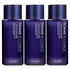 LACVERT Homme Recharge 套裝乳液, 3個, 180ml