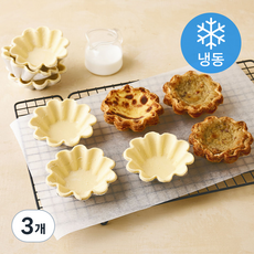 딜라잇가든 프리미엄 꽃 타르트쉘 16개입 (냉동), 640g, 3개