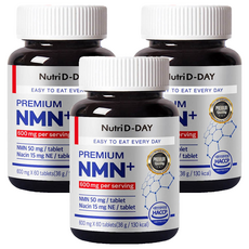 Nutri D-DAY 優質NMN+ 60入, 36g, 3個