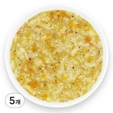 짱죽 실온이유식 9개월부터 중기 죽2, 단호박대추죽, 5개, 160g