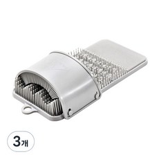 발롱 국내생산 3D 풋브러쉬, 그레이, 1개입, 3개