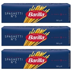 Barilla 百味來 義大利直麵, 3盒, 500g